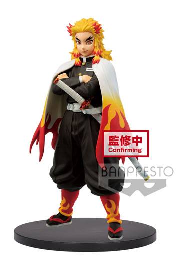 Estatua Kyojuro Rengoku Banpresto Demon Slayer