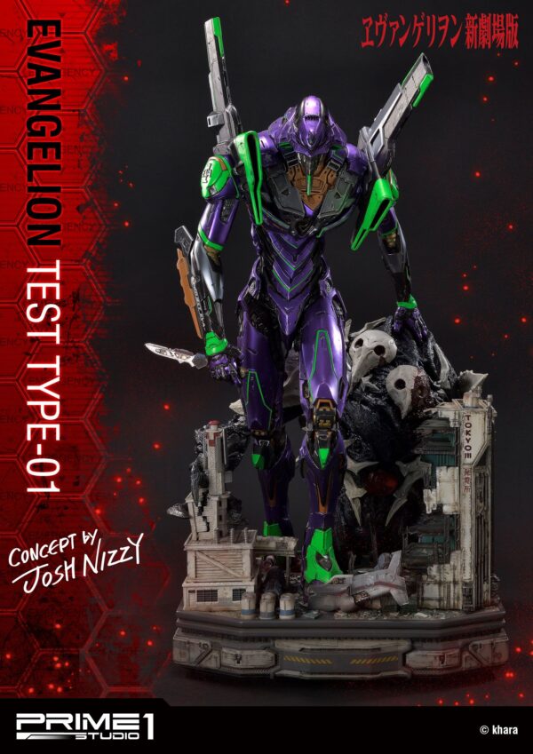 Estatua-Neon-Genesis-Evangelion-Test-Type-01-Concept-01 Descubre el apasionante mundo de Estatua Evangelion Test Type-01 Concept.