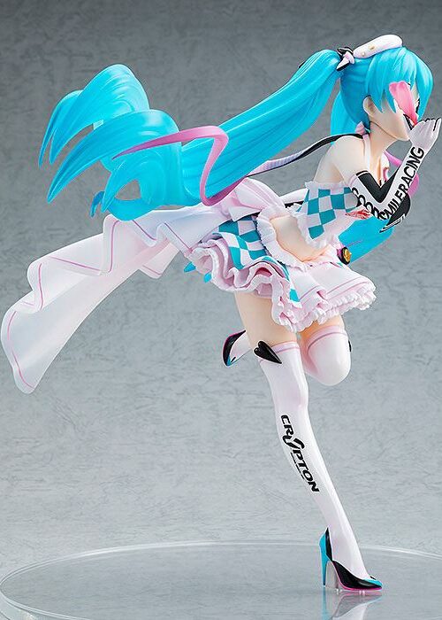 Descubre el apasionante mundo de Figura Racing Miku 2019 Side Key Visual.