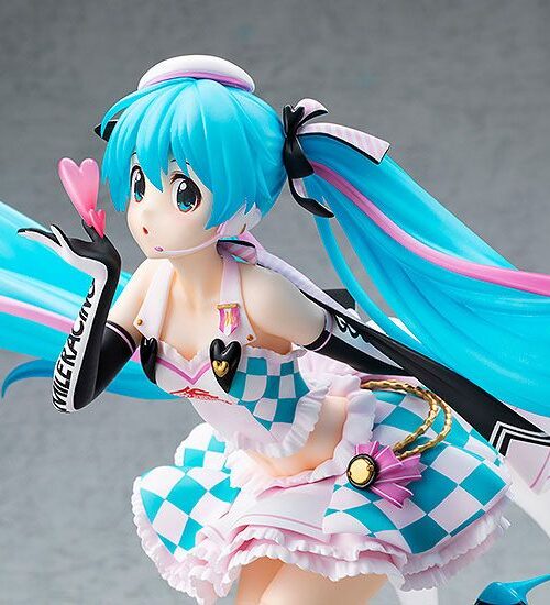 Descubre el apasionante mundo de Figura Racing Miku 2019 Side Key Visual.