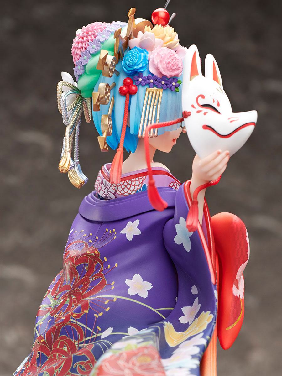 Figura Re ZERO Rem Oiran Dochu 25 cm - Imagen 8