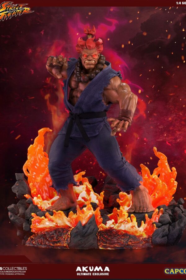 Estatua Street Fighter Akuma Ultimate - Imagen 1