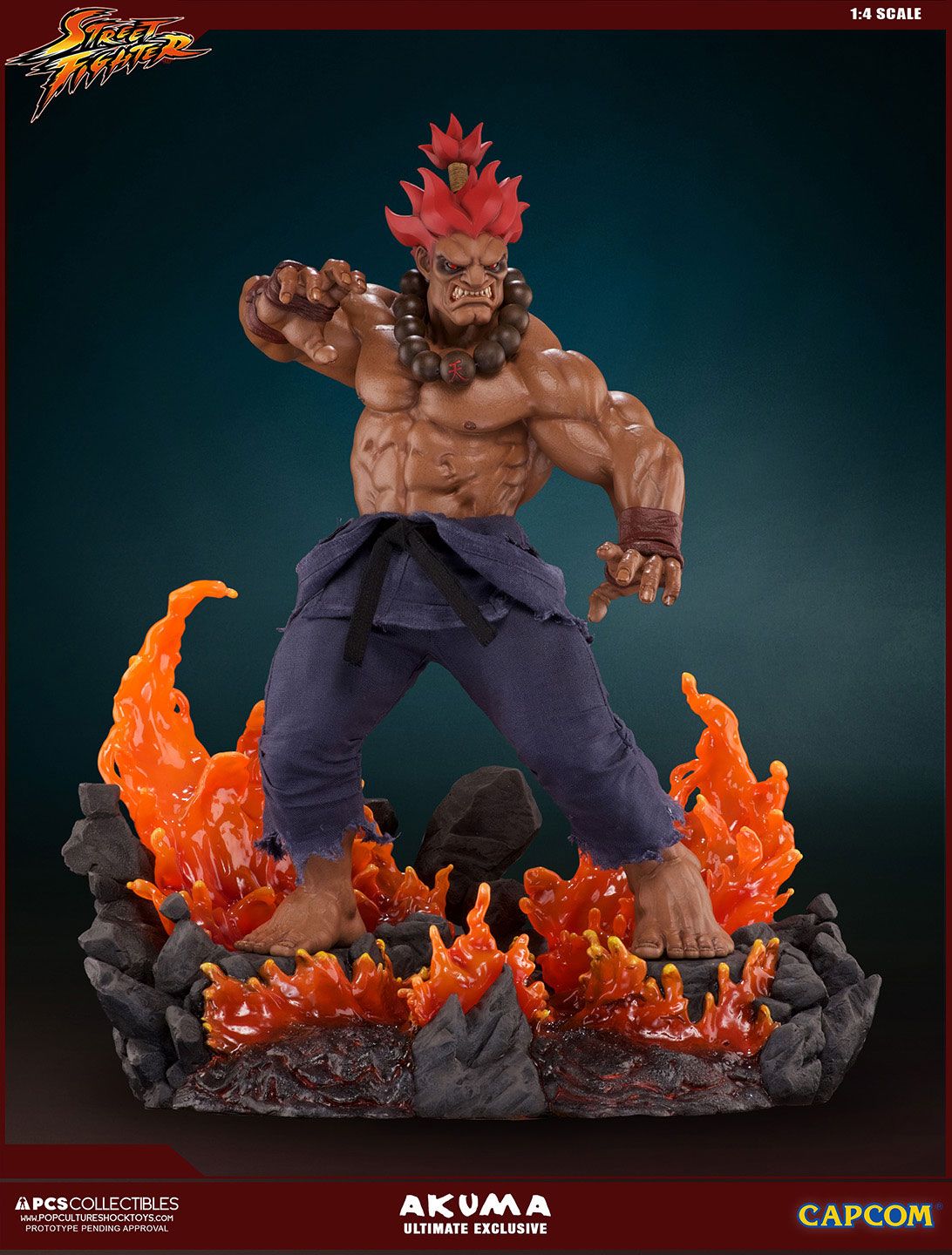 Estatua Street Fighter Akuma Ultimate - Imagen 4