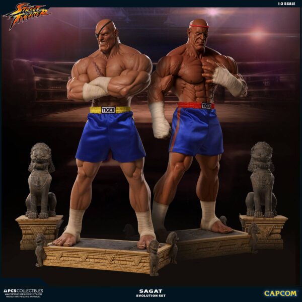 Estatua Street Fighter Sagat Evolution » Tu Tienda Anime