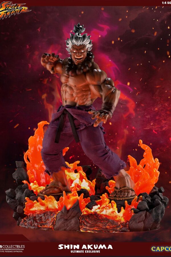 Estatua Street Fighter Shin Akuma - Imagen 1