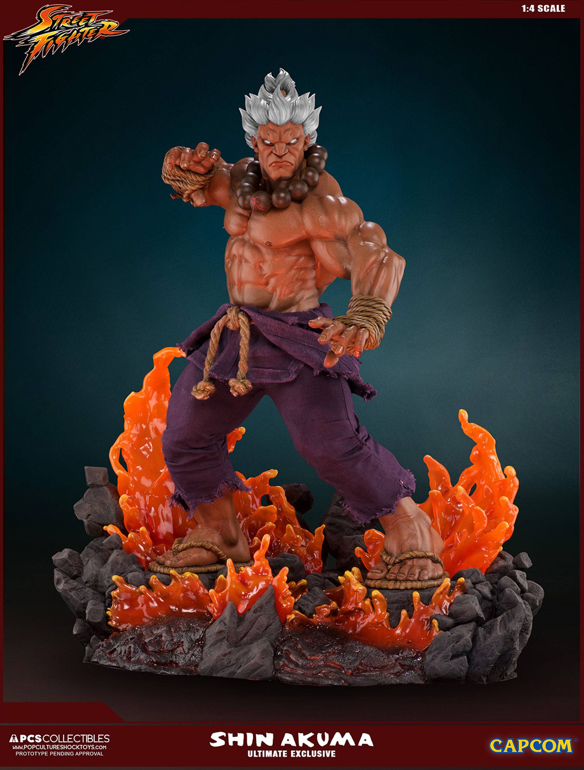 Estatua Street Fighter Shin Akuma - Imagen 3