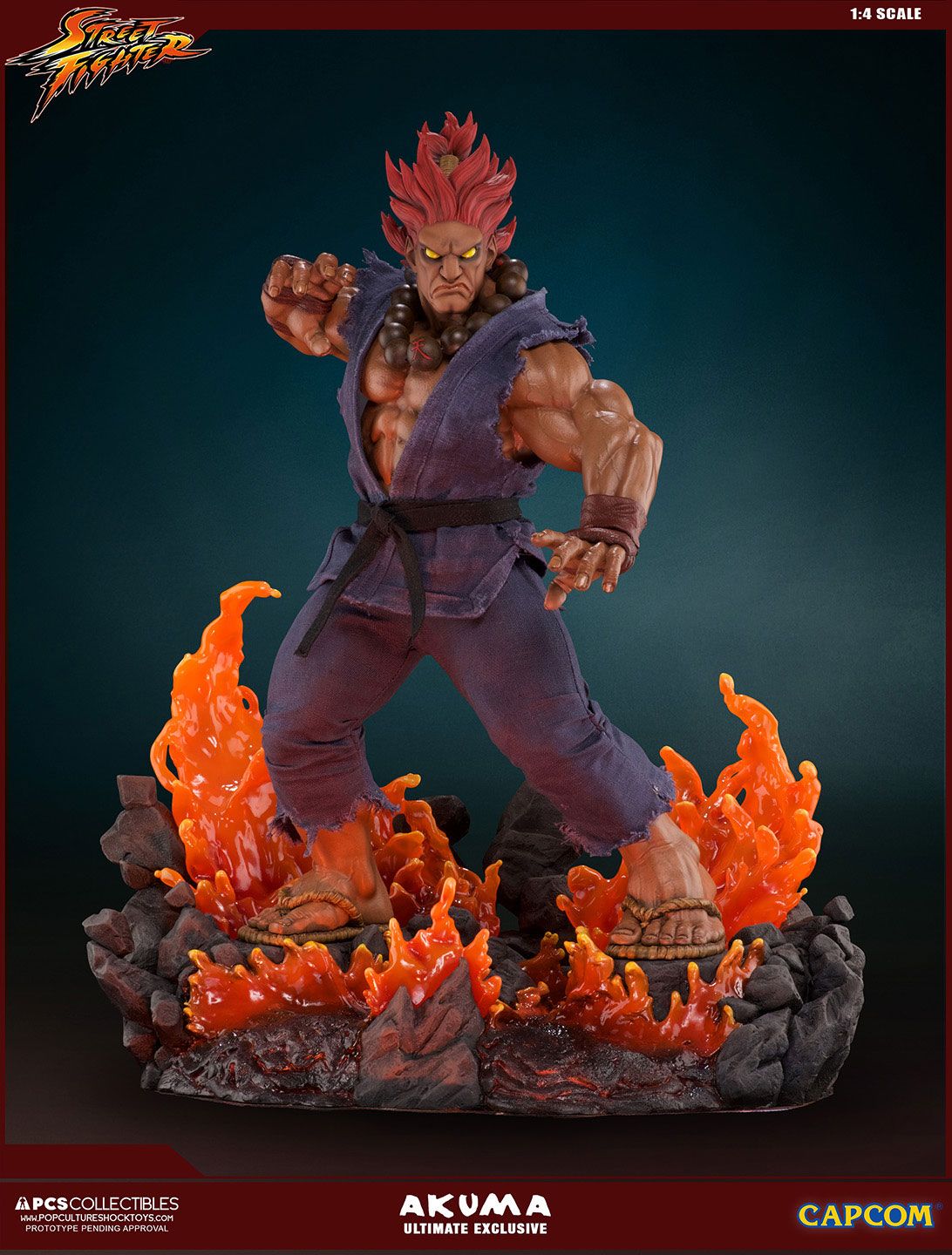 Estatua Street Fighter Akuma Ultimate - Imagen 6