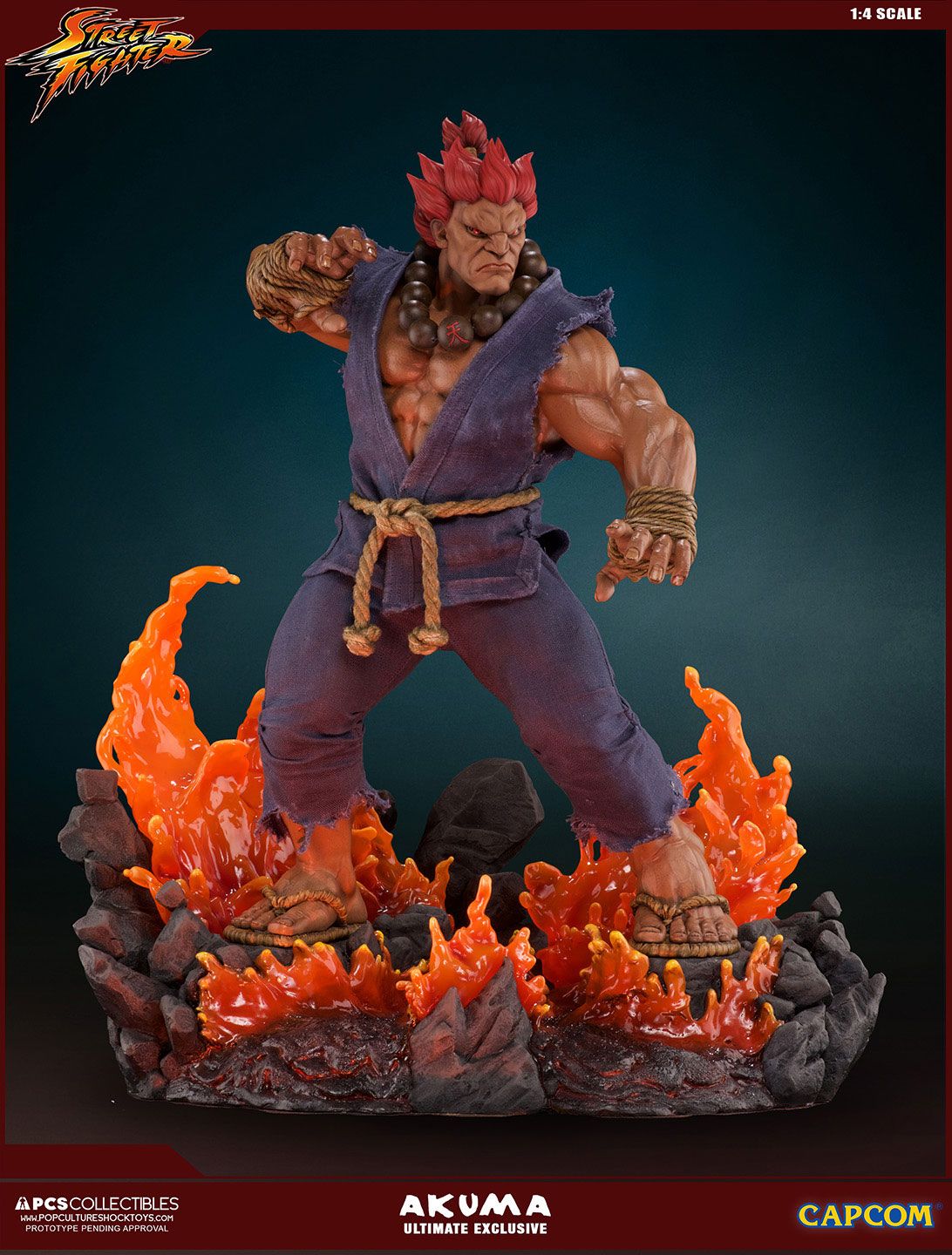 Estatua Street Fighter Akuma Ultimate - Imagen 10