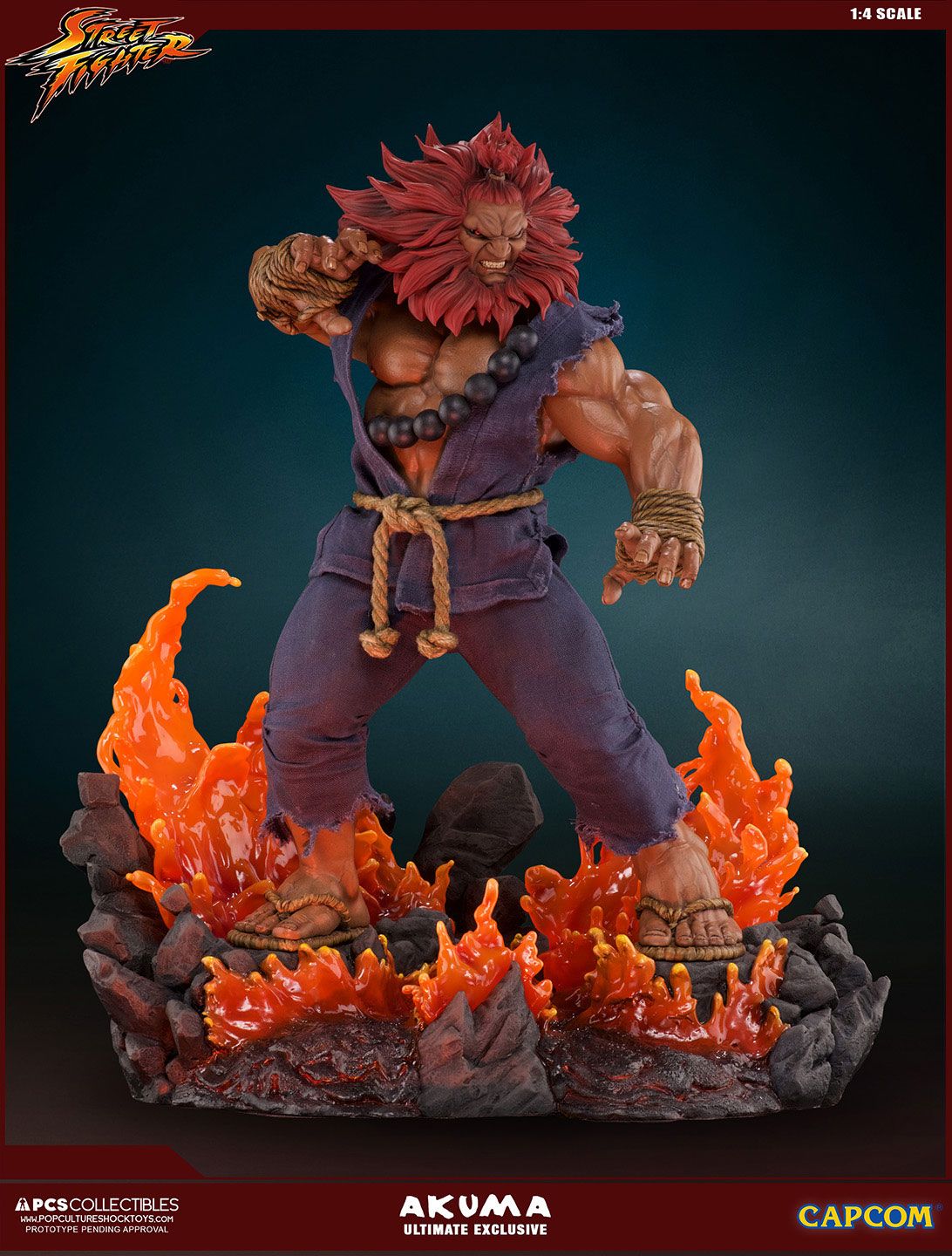 Estatua Street Fighter Akuma Ultimate - Imagen 13