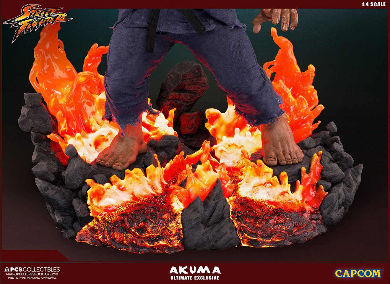 Estatua Street Fighter Akuma Ultimate - Imagen 15