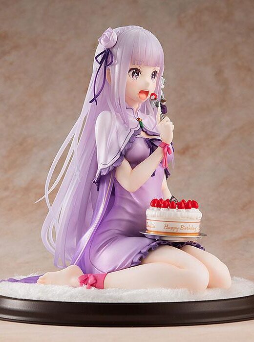 Descubre el apasionante mundo de Figura Emilia Birthday Cake Re ZERO.