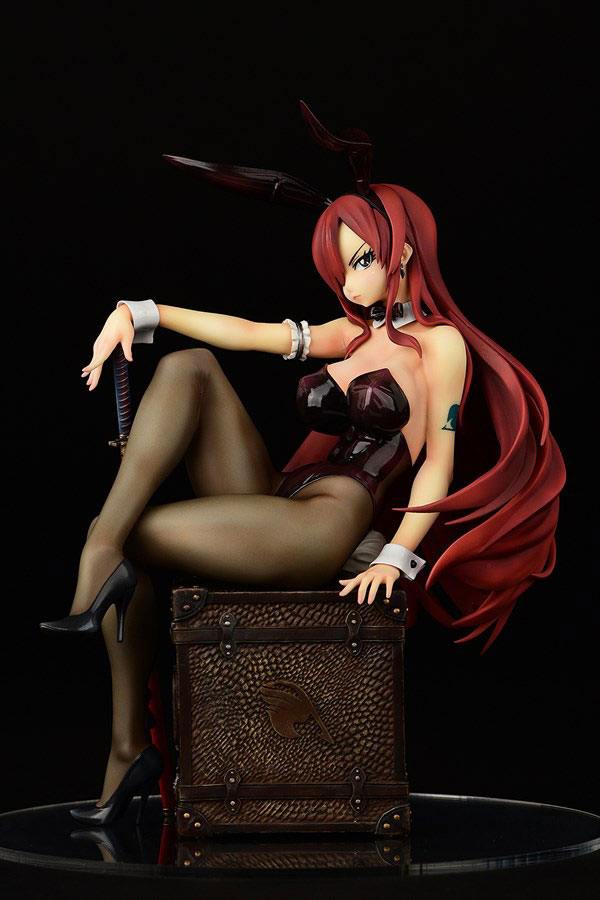 Estatua Erza Scarlet Bunny Girl 20cm