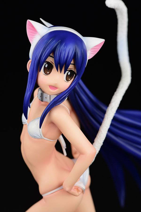 Estatua Wendy Marvell White Cat