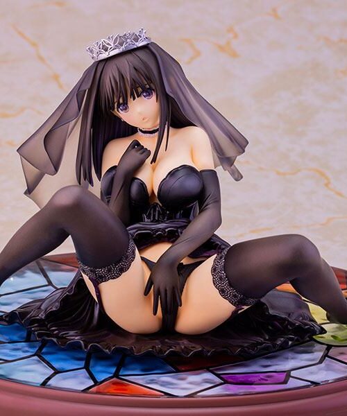 Descubre el apasionante mundo de Figura Hentai Fault Saeki Ai Black Wedding 12 cm.