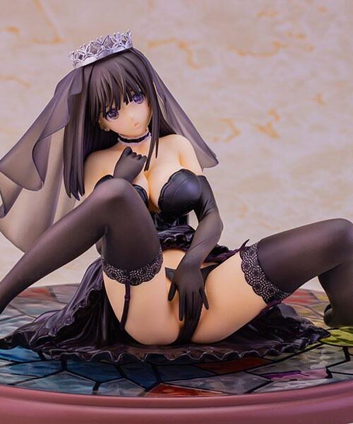 Descubre el apasionante mundo de Figura Hentai Fault Saeki Ai Black Wedding 12 cm.