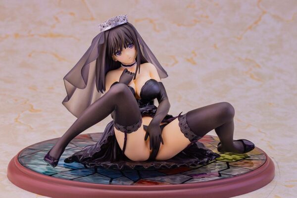 Descubre el apasionante mundo de Figura Hentai Fault Saeki Ai Black Wedding 12 cm.