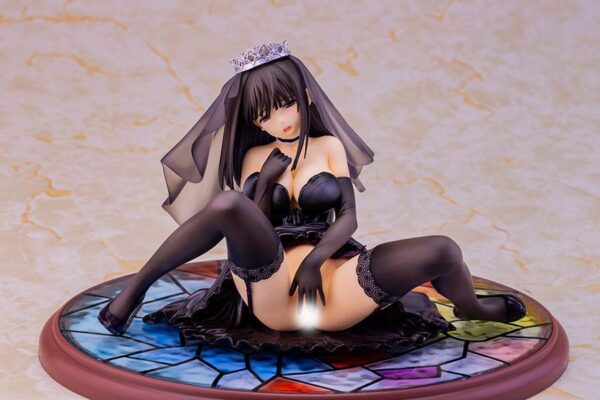 Descubre el apasionante mundo de Figura Hentai Fault Saeki Ai Black Wedding 12 cm.