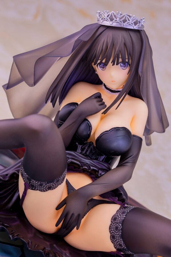 Descubre el apasionante mundo de Figura Hentai Fault Saeki Ai Black Wedding 12 cm.