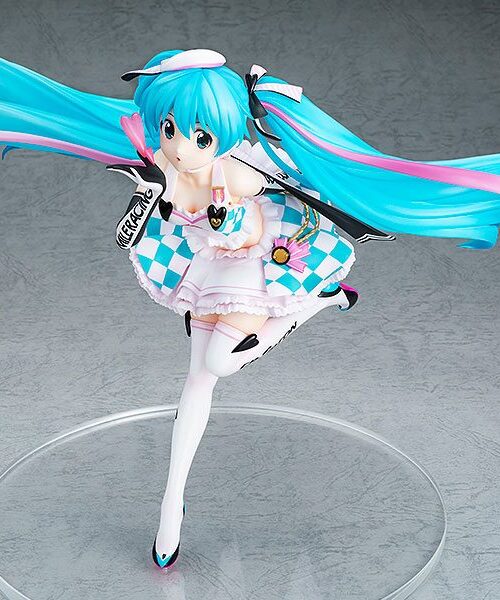 Descubre el apasionante mundo de Figura Racing Miku 2019 Side Key Visual.