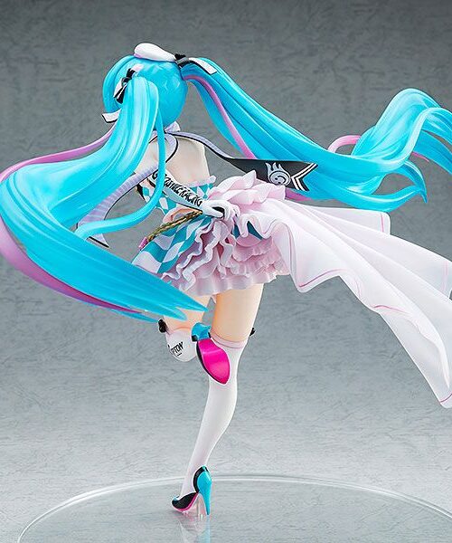 Descubre el apasionante mundo de Figura Racing Miku 2019 Side Key Visual.