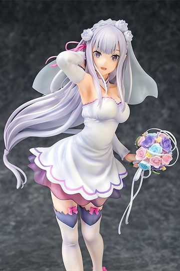 Descubre el apasionante mundo de Figura Re ZERO Starting Life in Another World Emilia Wedding.