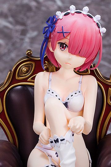 Descubre el apasionante mundo de Figura Re ZERO Starting Life in Another World Ram Lingerie 18 cm.