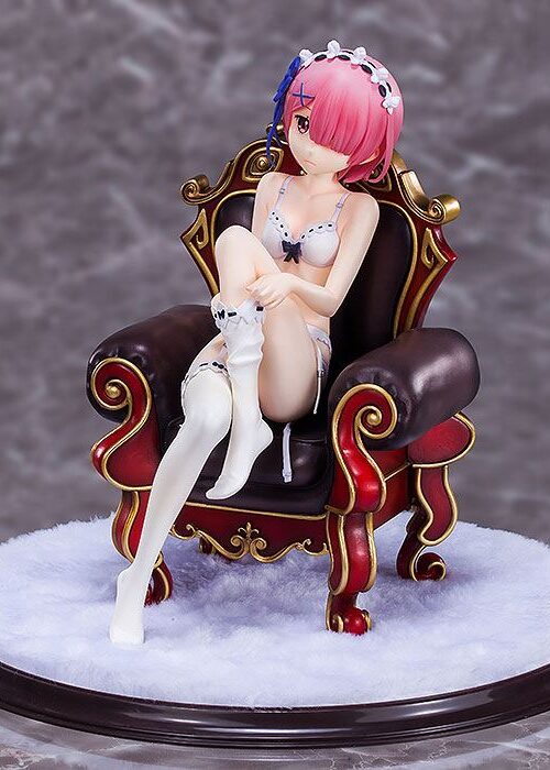 Descubre el apasionante mundo de Figura Re ZERO Starting Life in Another World Ram Lingerie 18 cm.
