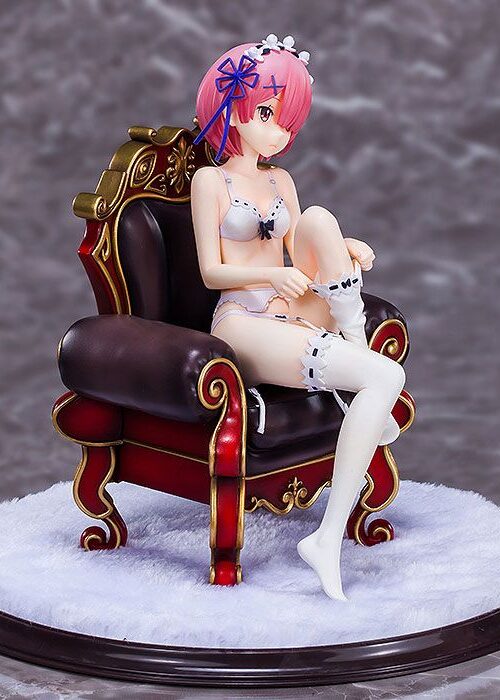 Descubre el apasionante mundo de Figura Re ZERO Starting Life in Another World Ram Lingerie 18 cm.