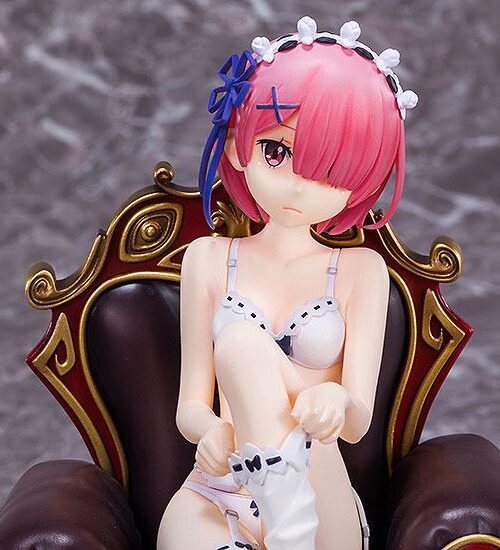 Descubre el apasionante mundo de Figura Re ZERO Starting Life in Another World Ram Lingerie 18 cm.
