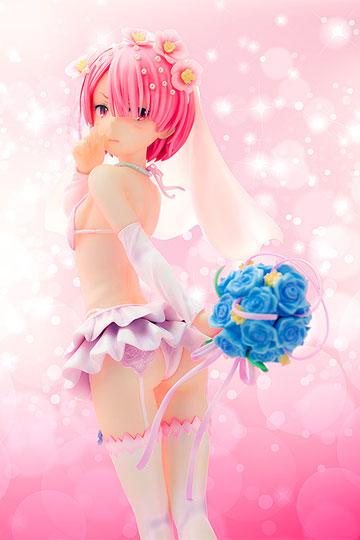 Descubre el apasionante mundo de Figura Re ZERO Starting Life in Another World Ram Wedding 22 cm.