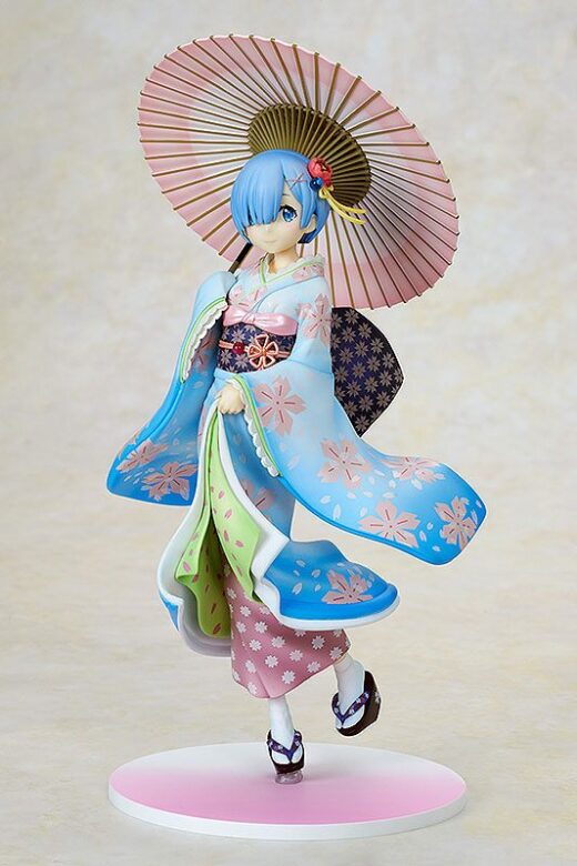 Descubre el apasionante mundo de Figura Rem Ukiyo-e Cherry Blossom Re ZERO.