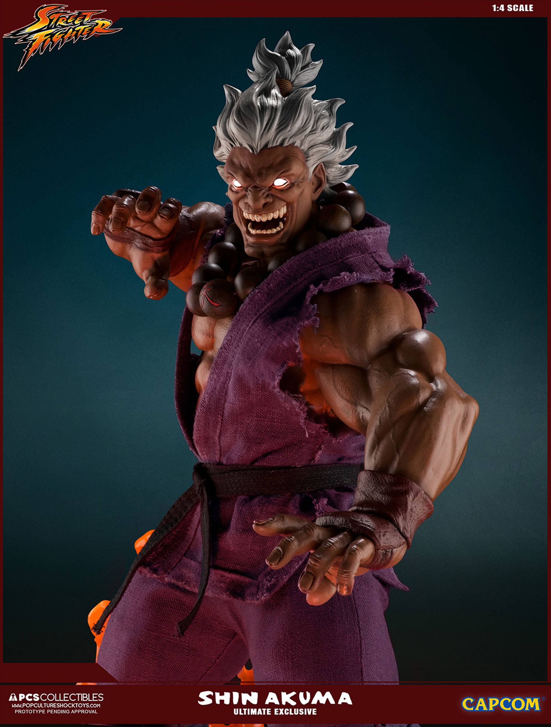 Estatua Street Fighter Shin Akuma - Imagen 5