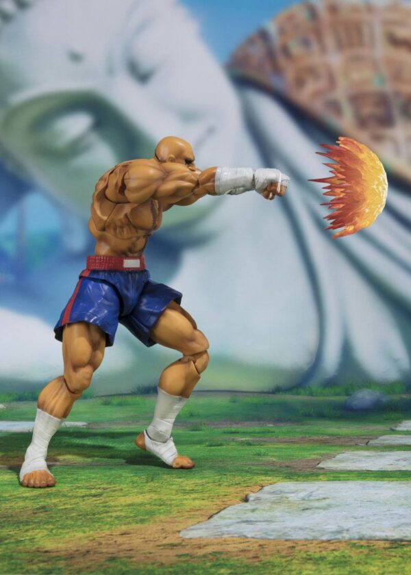 Descubre el apasionante mundo de Figura Street Fighter Sagat Tamashii.