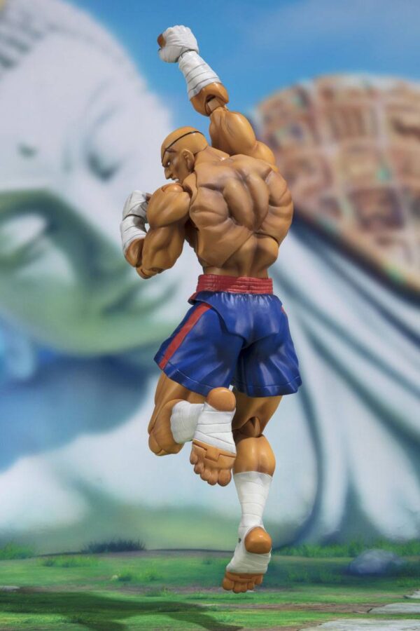 Descubre el apasionante mundo de Figura Street Fighter Sagat Tamashii.