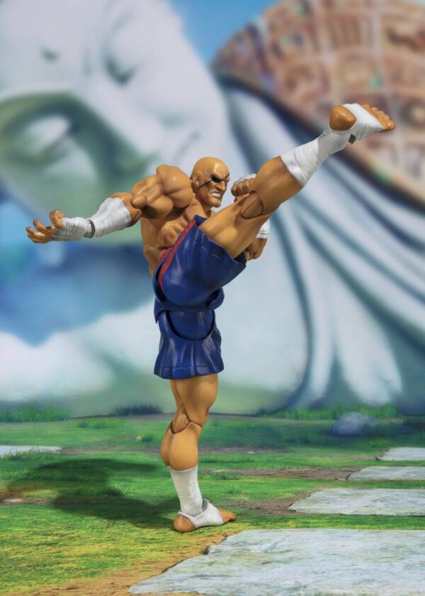 Descubre el apasionante mundo de Figura Street Fighter Sagat Tamashii.