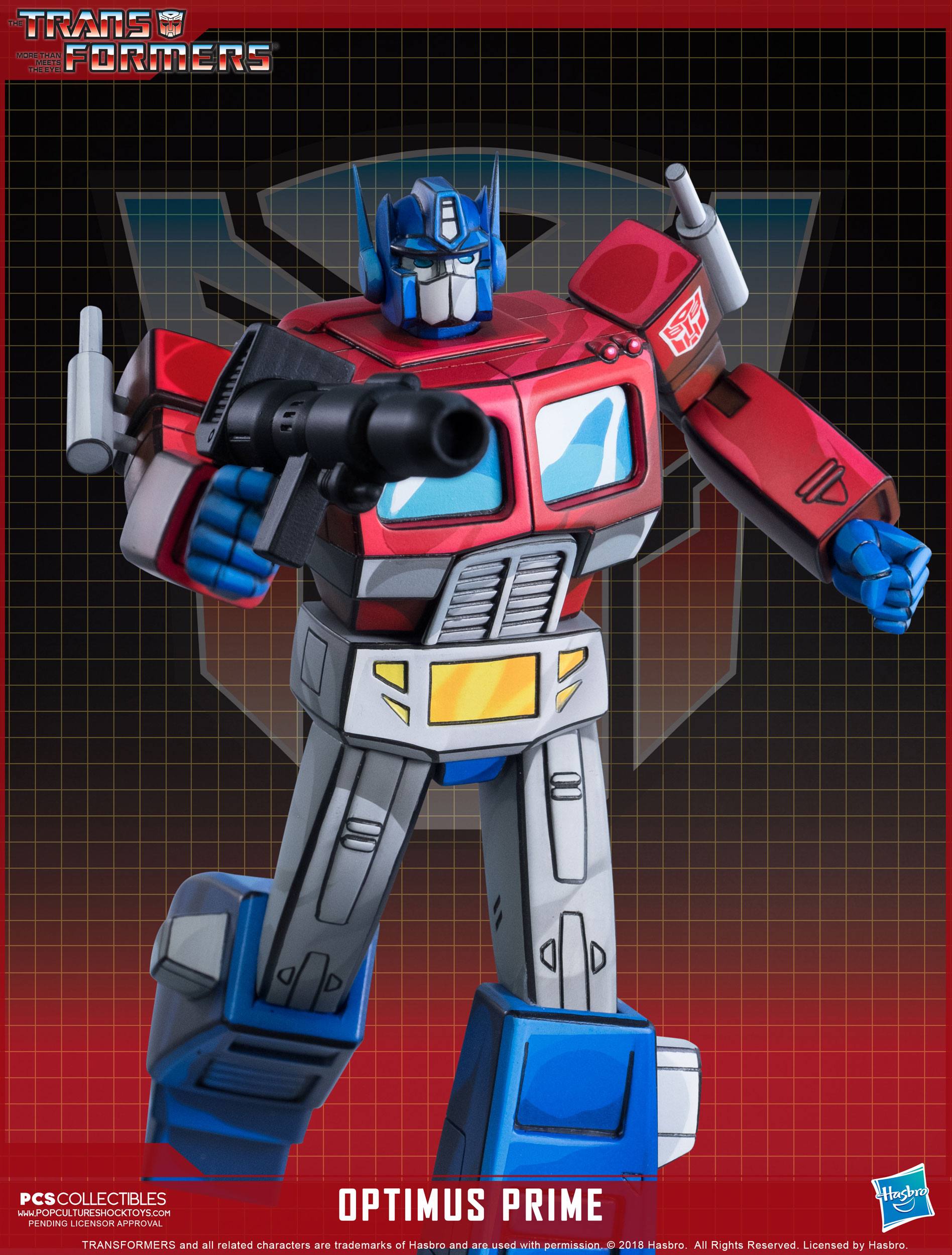 Figura Transformers Classic Scale Optimus Prime 27 cm