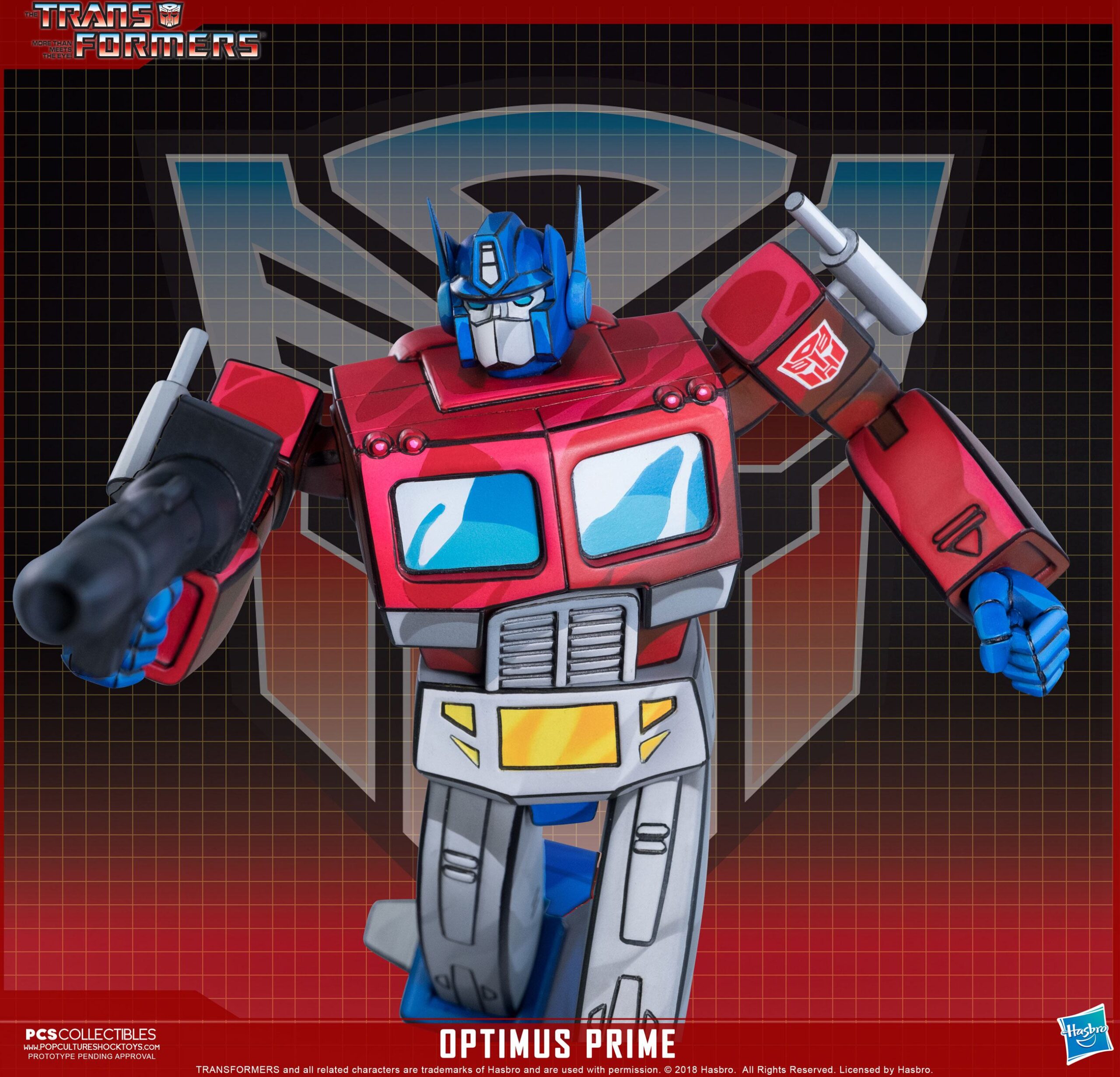 Figura Transformers Classic Scale Optimus Prime 27 cm