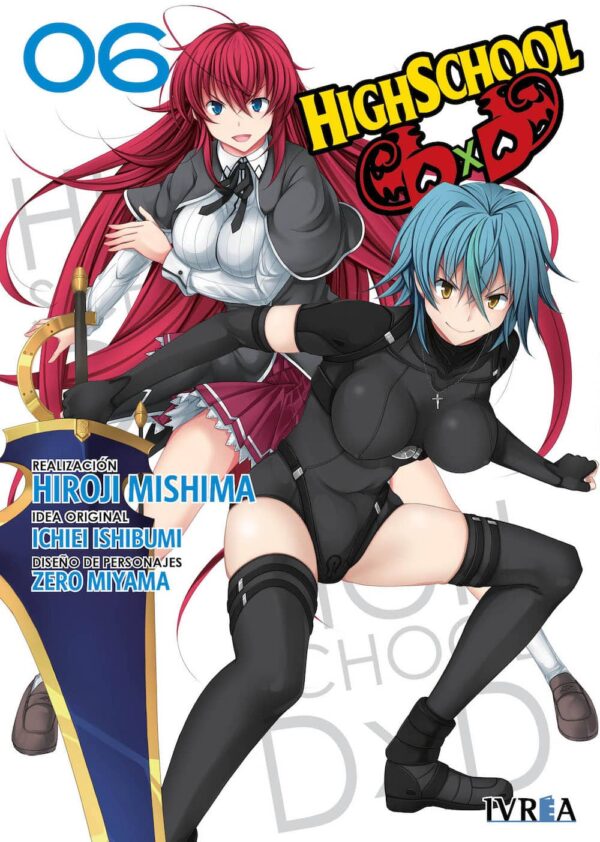 Highschool-DxD-manga-06 Descubre el apasionante mundo de Highschool DxD Manga 06.