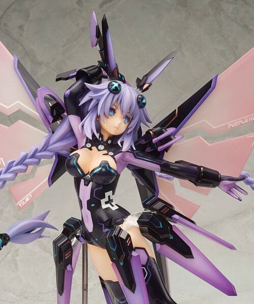 Descubre el apasionante mundo de Hyperdimension Neptunia Figura Purple Heart 35 cm.