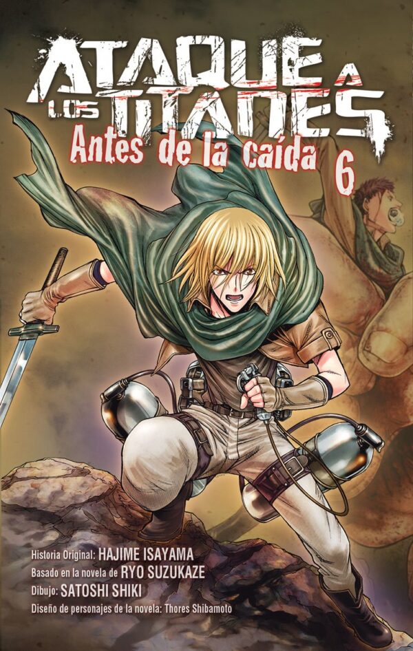 Ataque a los Titanes Antes de la Caida manga Tomo 6 » Tu Tienda Anime