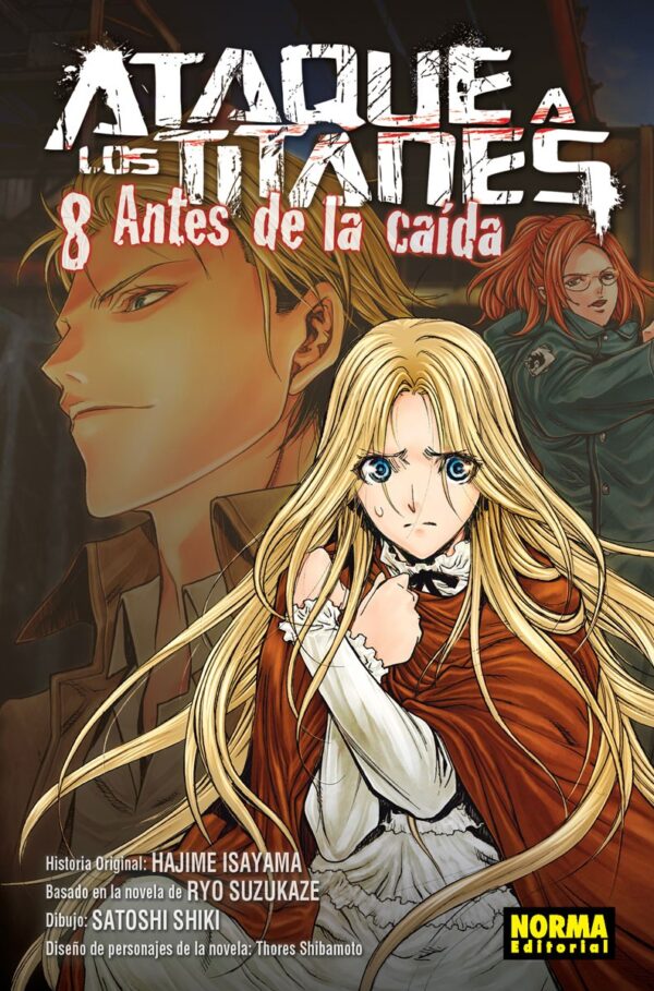 Ataque a los Titanes Antes de la Caida manga Tomo 8 » Tu Tienda Anime