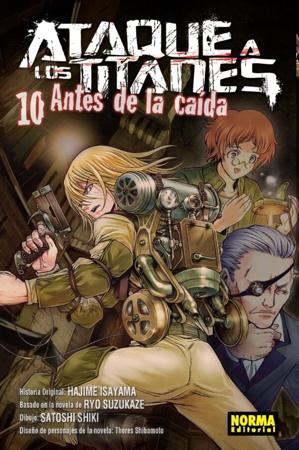 Ataque a los Titanes Antes de la Caida manga Tomo 10 » Tu Tienda Anime