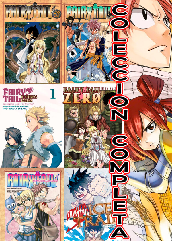 Manga Fairy Tail Coleccion Completa