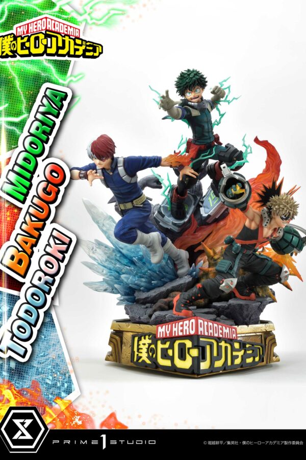 Descubre el apasionante mundo de Estatua Midoriya - Bakugo - Todoroki.