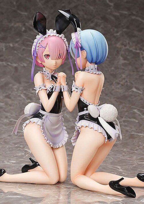 Descubre el apasionante mundo de Estatua Ram Bare Leg Bunny.
