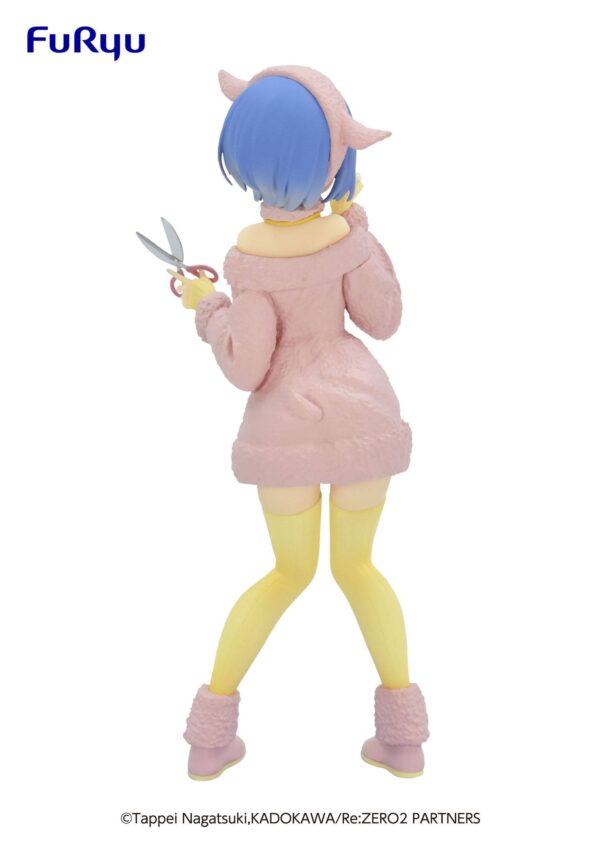 Estatua Rem The Wolf Pastel Color