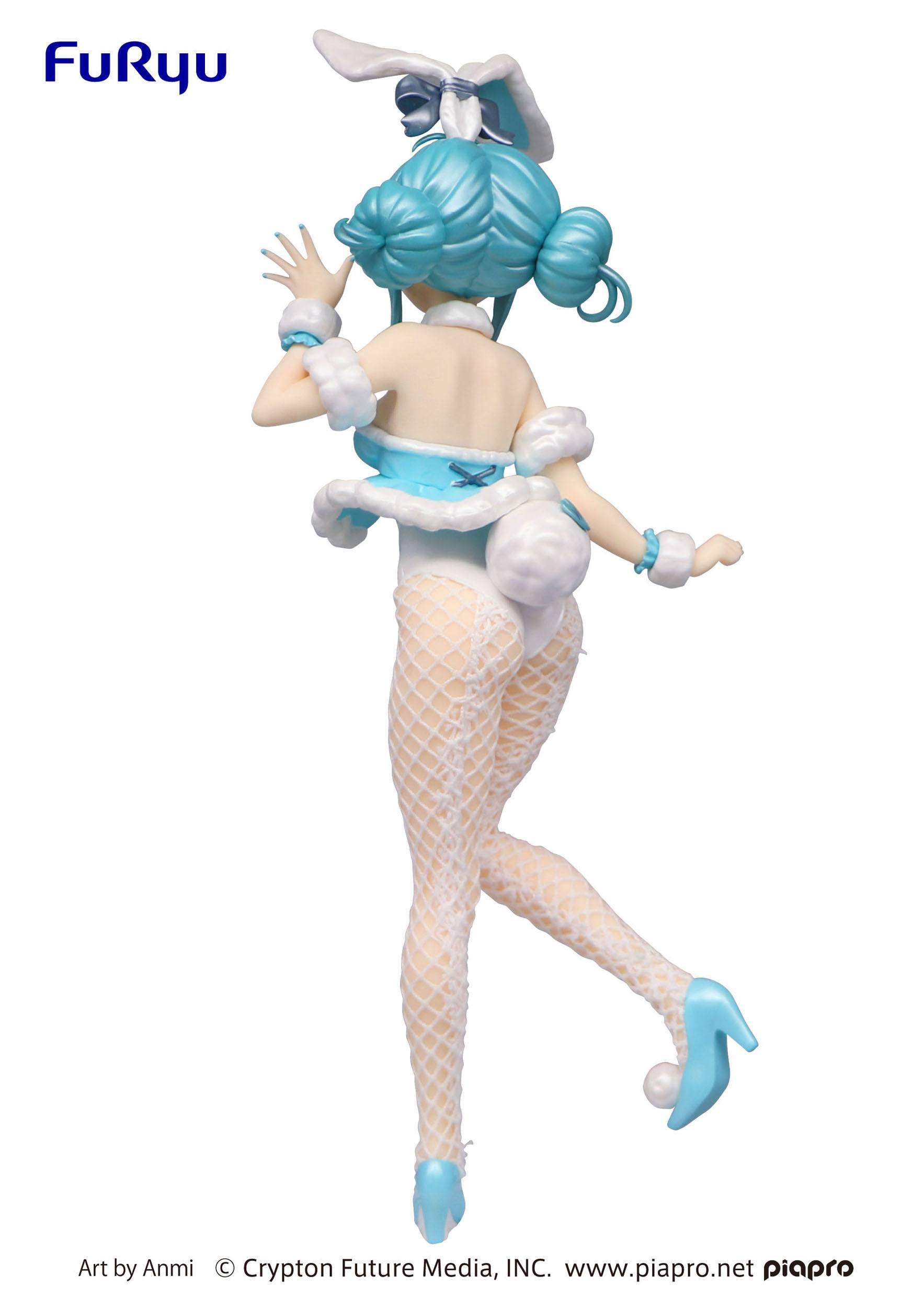 Estatua Miku White Rabbit Pearl Color