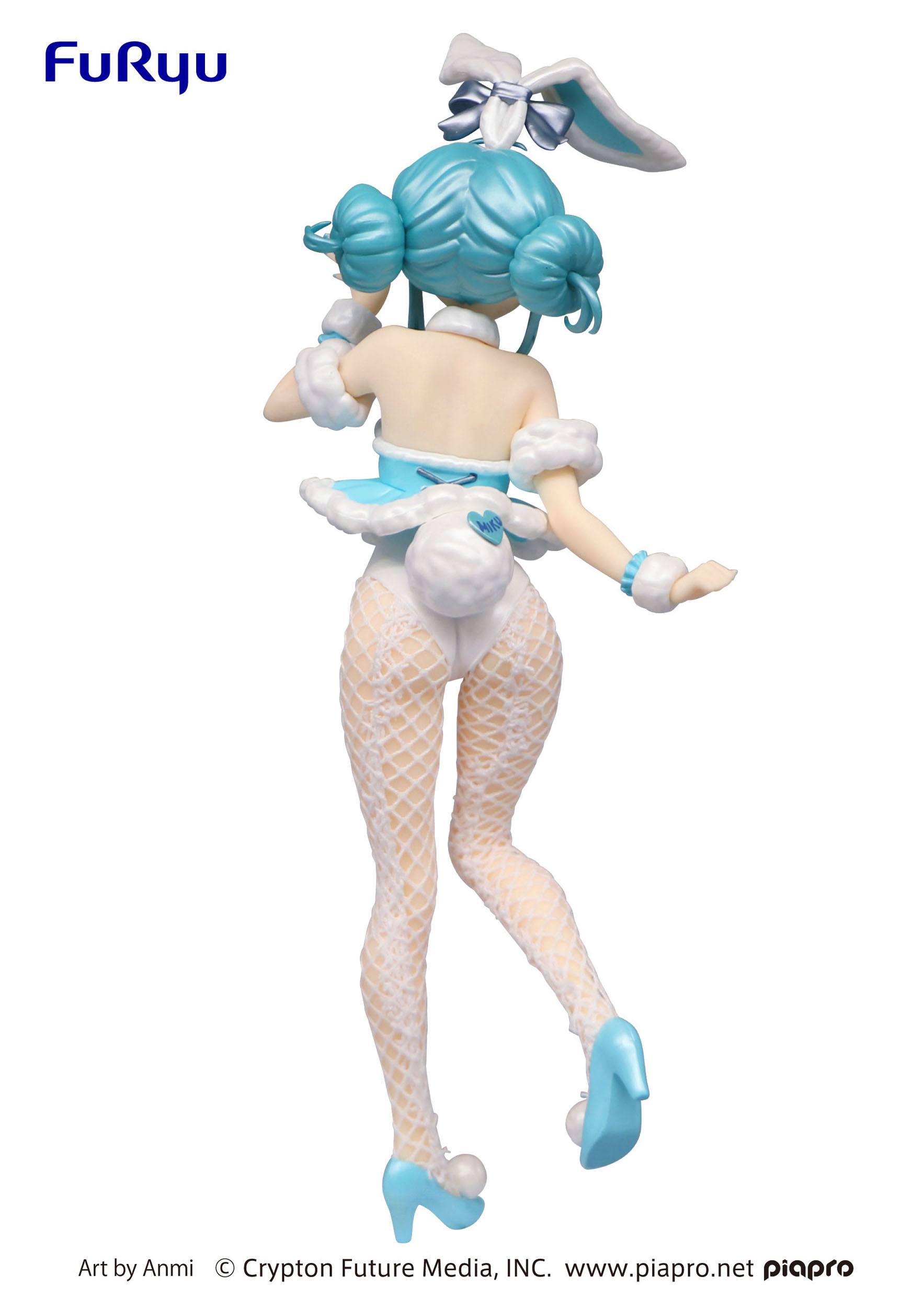 Estatua Miku White Rabbit Pearl Color