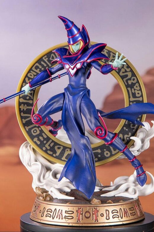 Estatua Dark Magician Blue Version