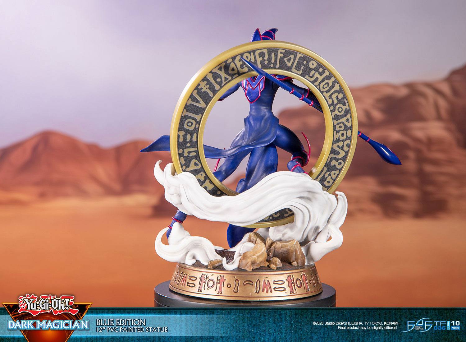 Estatua Dark Magician Blue Version